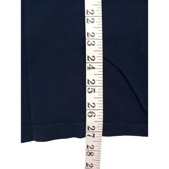 SHAUN OF THE DEAD Zombie Horror Comedy Movie TSHIRT Mens 2XL Navy Short Sleeve - Picture 9 of 9